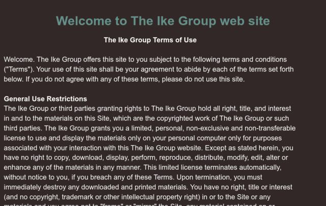 ikegroup.info preview image