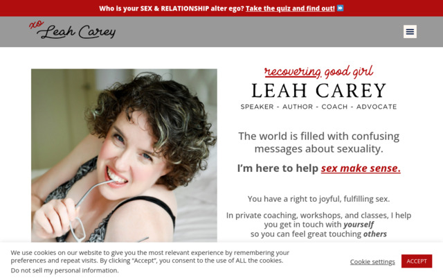 leahcarey.com preview image