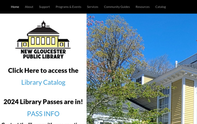 newgloucesterlibrary.org preview image