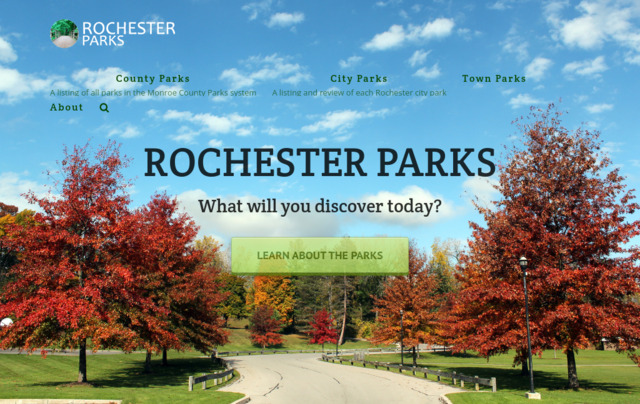 rochesterparks.org preview image