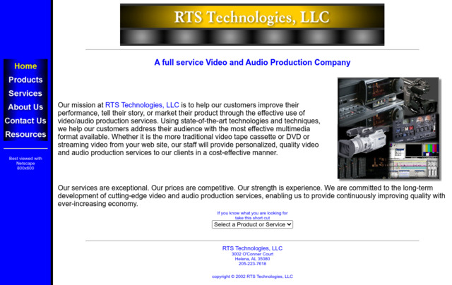 rtstechnologies.com preview image