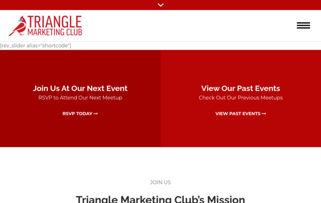 trianglemarketingclub.com preview image