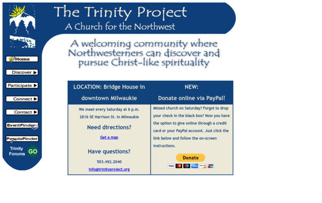 trinityproject.org preview image