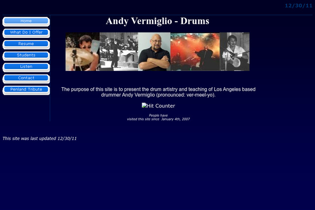 andythedrummer.com preview image