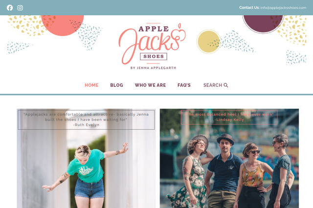 applejacksshoes.com preview image