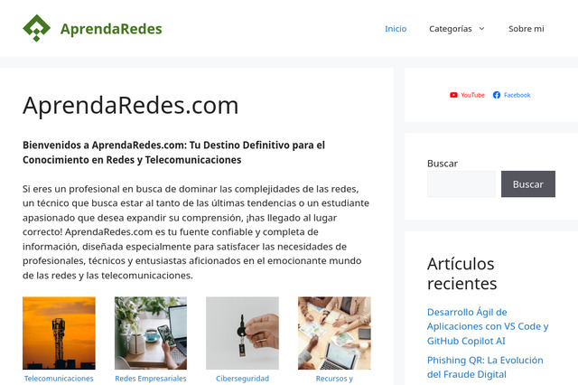 aprendaredes.com preview image