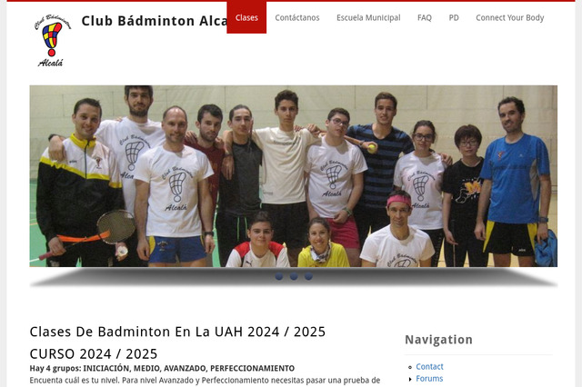 badmintonalcala.com preview image