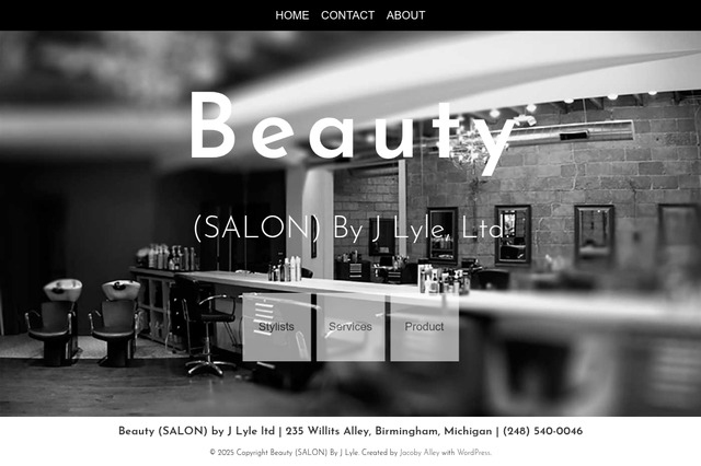 beautysalonbyjlyle.com preview image