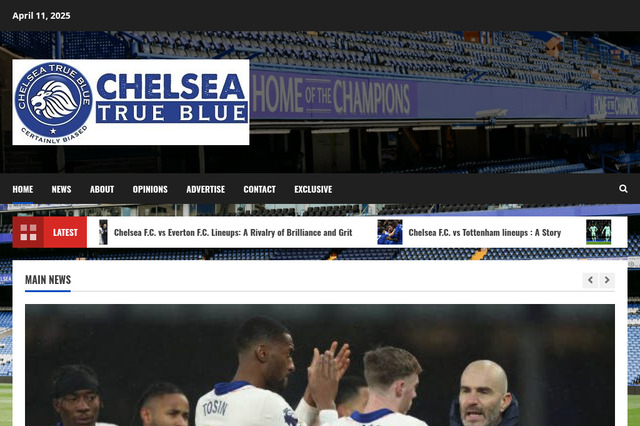 chelseatrueblue.com preview image