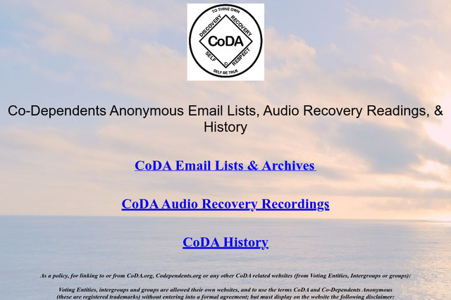 codependents.org preview image