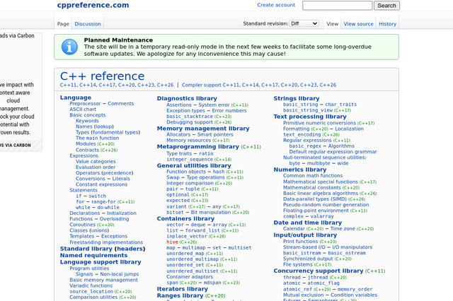 cppreference.com preview image