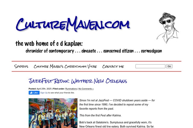 culturemaven.com preview image