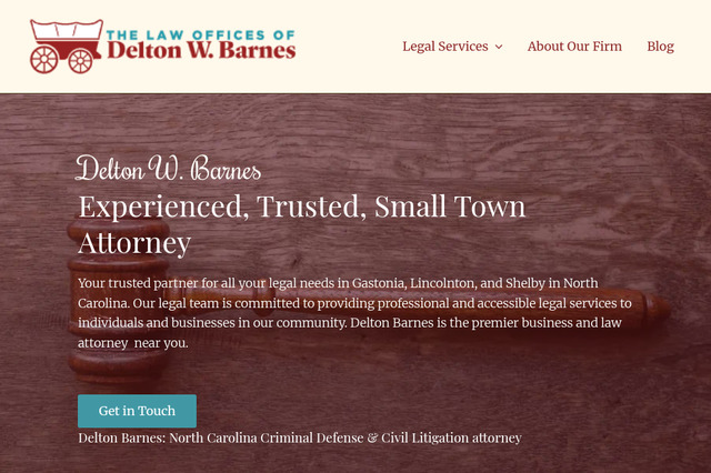 deltonbarneslaw.com preview image