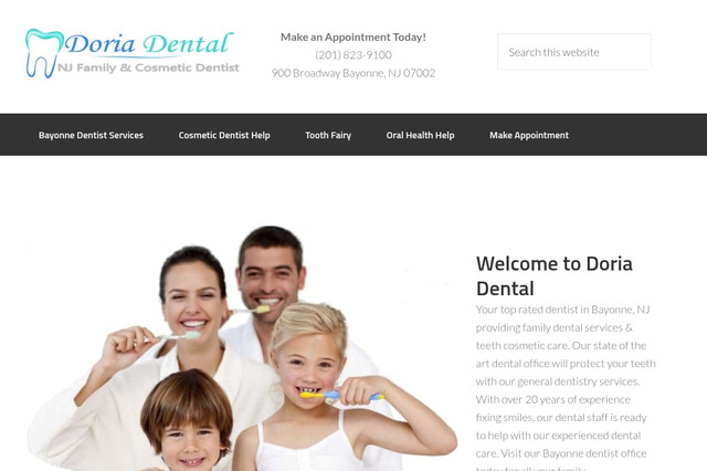 doriadental.com preview image