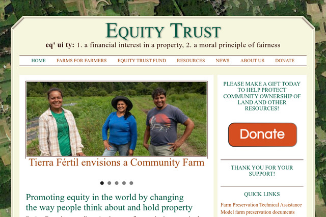 equitytrust.org preview image