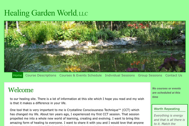 healinggardenworld.com preview image