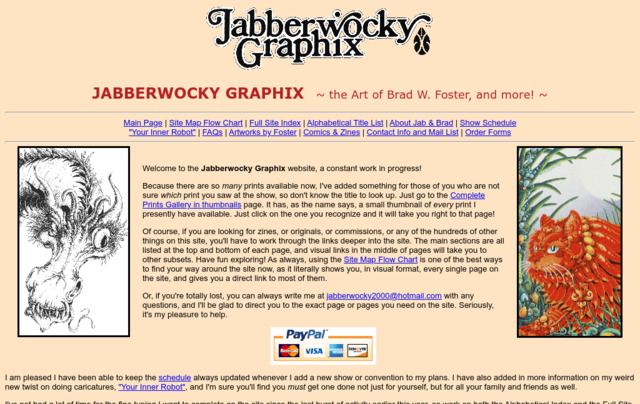 jabberwockygraphix.com preview image