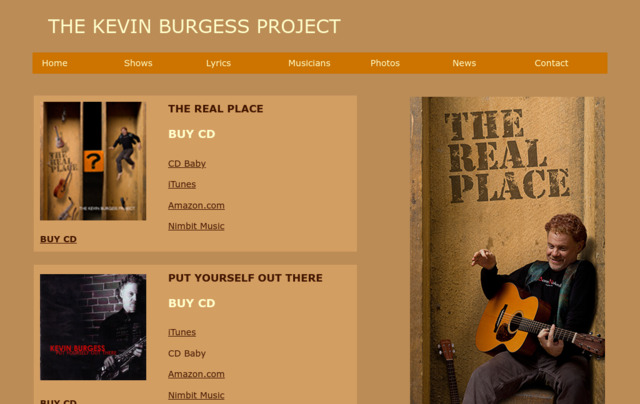 kevinburgessproject.com preview image