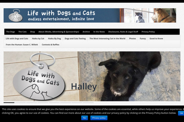 lifewithdogsandcats.com preview image