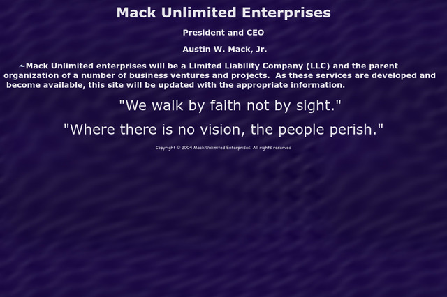 mackunlimited.com preview image