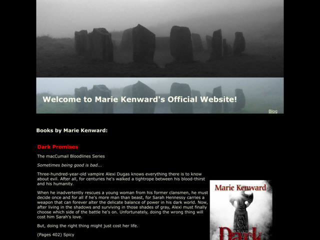 mariekenward.com preview image