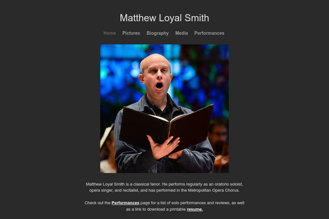 matthewloyal.com preview image