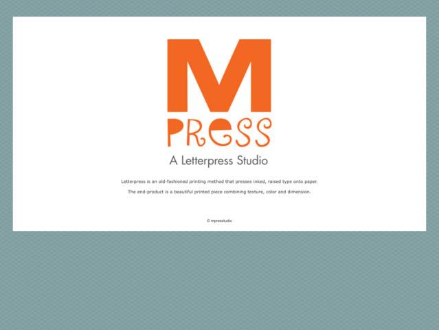 mpresstudio.com preview image