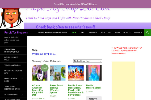 purpletoyshop.com preview image