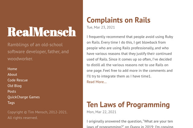 realmensch.org preview image