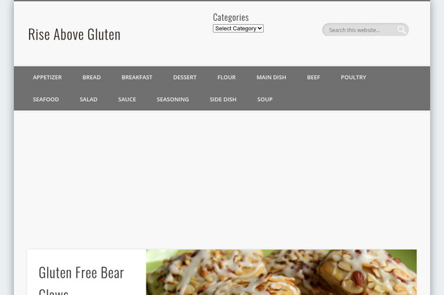 riseabovegluten.com preview image