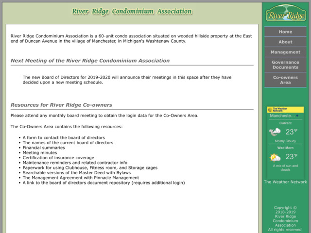 riverridgecondos.org preview image