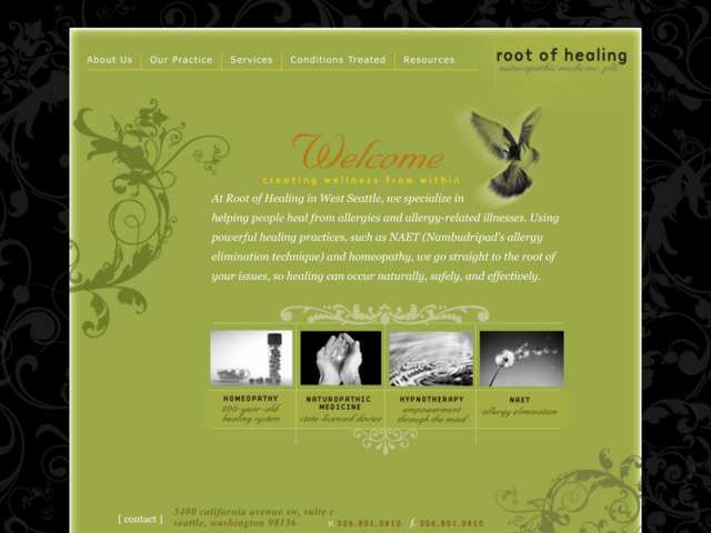 rootofhealing.com preview image