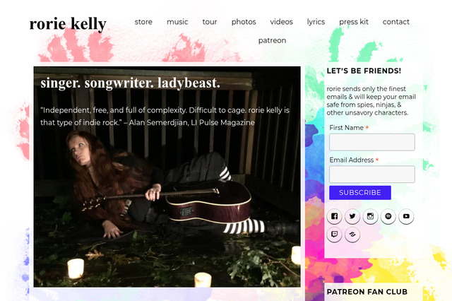 roriekelly.com preview image