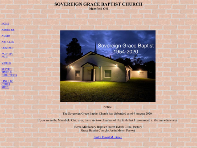 sgbcmansfield.org preview image
