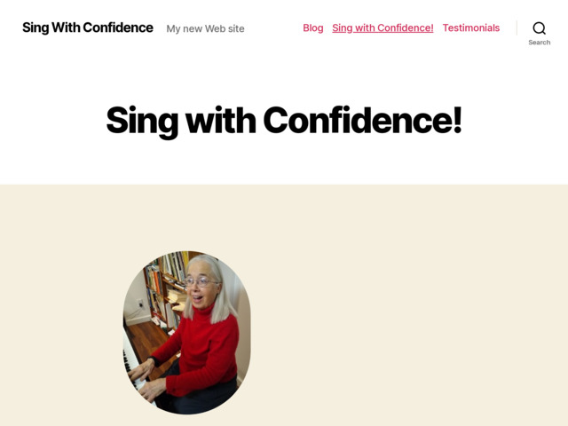 singwithconfidence.com preview image