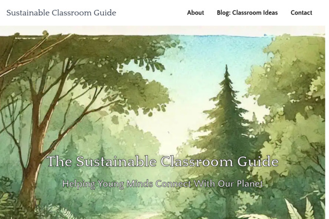 sustainableclassroomguide.com preview image
