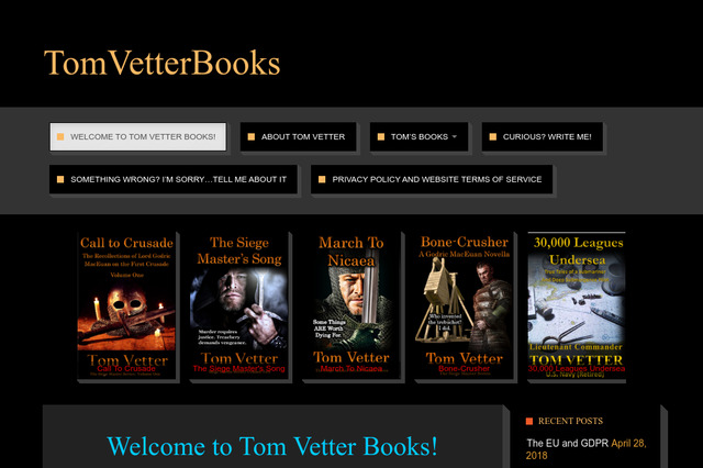 tomvetterbooks.com preview image