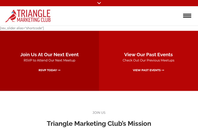 trianglemarketingclub.com preview image