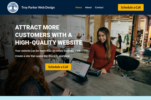 troyparkerweb.com preview image